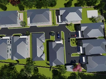 2 Unit Townhouse Complex