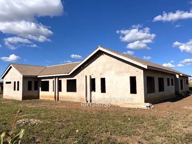 Spacious Incomplete family home on a large corner stand