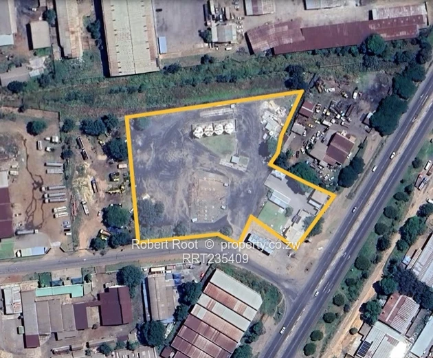 Bulk Fuel Depot With A Big RAIL SIDING