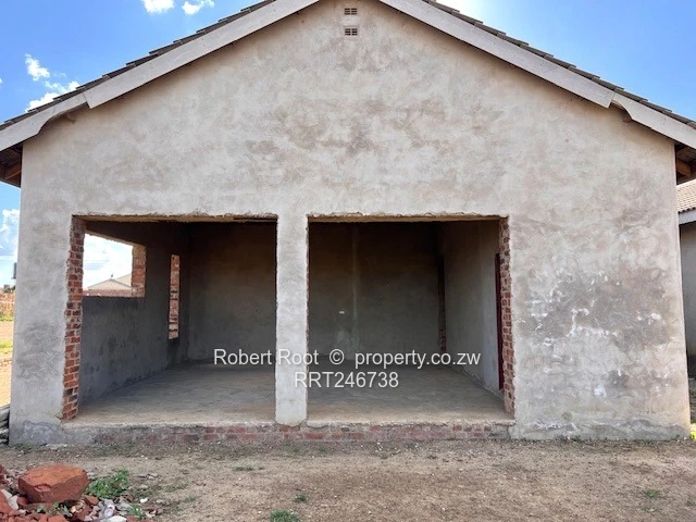 Spacious Incomplete family home on a large corner stand